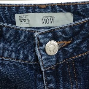 rich blue mom jeans